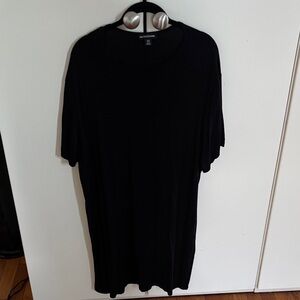 Women’s  Black T-Shirt dress